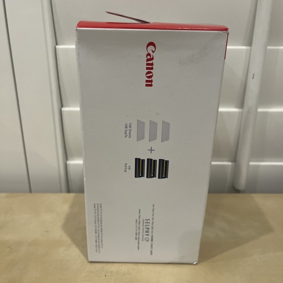 Canon Selphy CP1500 CP1300 CP1200 4x6 108 sheets Color Ink Paper Set KP-108IN - Picture 4 of 4